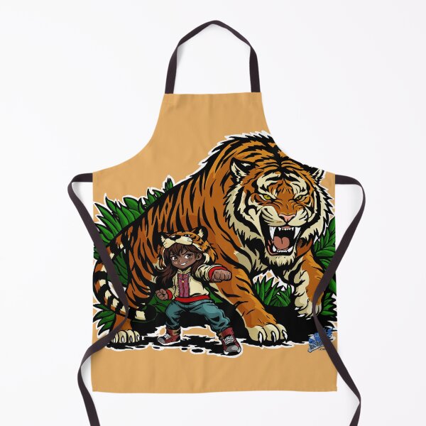 Item preview, Isha and Palan - Chibi Girl and Royal Bengal Tiger Guardian designed and sold by Lazarusltd.