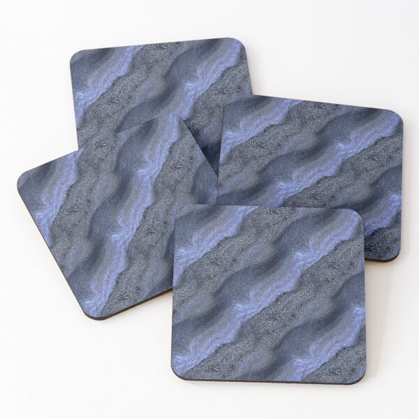 Item preview, Textured Sandbox Abstract Pattern in Earthy Blue designed and sold by Artistestella.