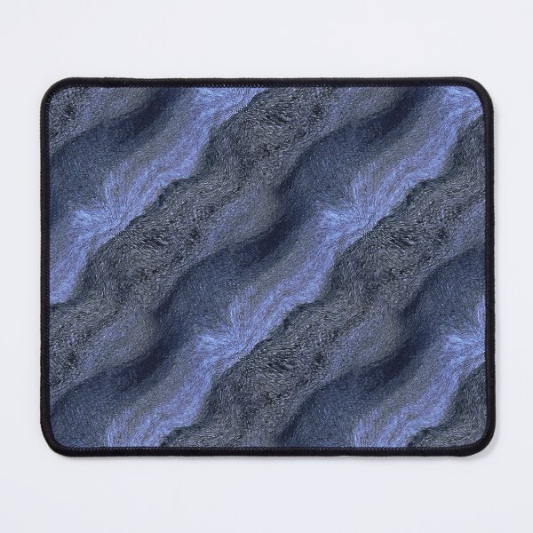 Item preview, Textured Sandbox Abstract Pattern in Earthy Blue designed and sold by Artistestella.