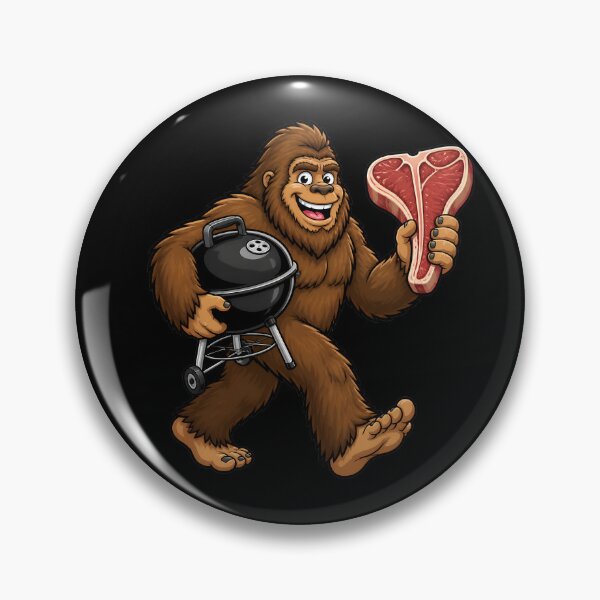 Artikelvorschau, Bigfoot-Grillen, Sasquatch-Grillausrüstung entworfen und verkauft von DynamicDesign.