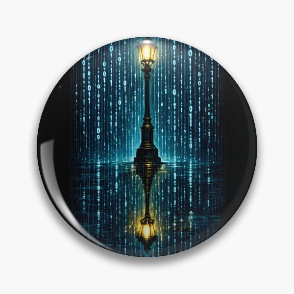 Item preview, Binary Rain Street Lamp designed and sold by Kicor.