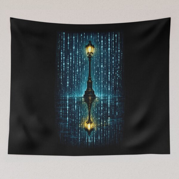 Item preview, Binary Rain Street Lamp designed and sold by Kicor.