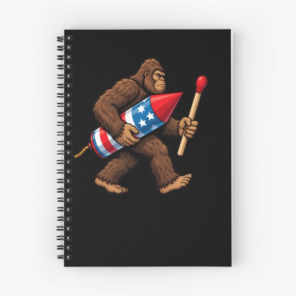 Artikelvorschau, Bigfoot-Feuerwerksartikel für Männer zum 4. Juli – Lustige Bigfoot-Ausrüstung entworfen und verkauft von DynamicDesign.