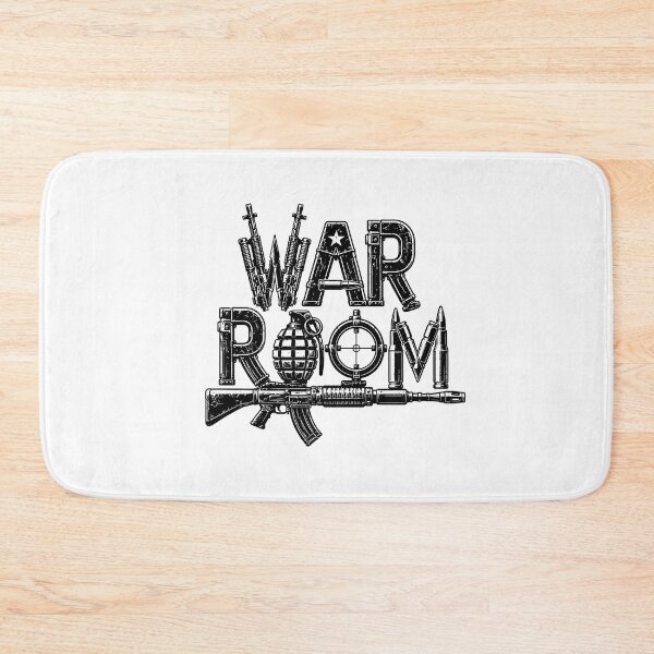 Item preview, War Room Military Typography Tactical Strategy Vintage Graphic designed and sold by Abidel.