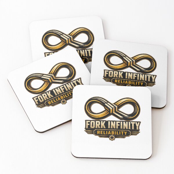 Item preview, Fork Infinity Reliability Warehouse Logo designed and sold by RetroNibylander.