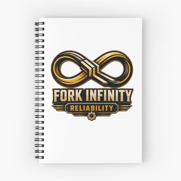 Item preview, Fork Infinity Reliability Warehouse Logo designed and sold by RetroNibylander.