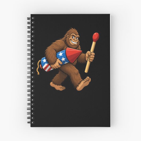 Artikelvorschau, Bigfoot-Feuerwerksartikel für Männer zum 4. Juli – Lustige Bigfoot-Ausrüstung entworfen und verkauft von DynamicDesign.