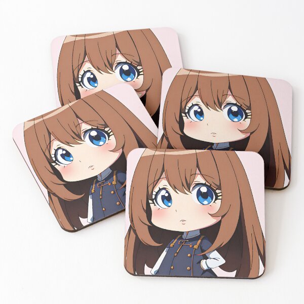 Item preview, Viktoriya Ivanovna Serebryakov Saga Of Tanya Chibi Uniform Charm designed and sold by BrianRayan.