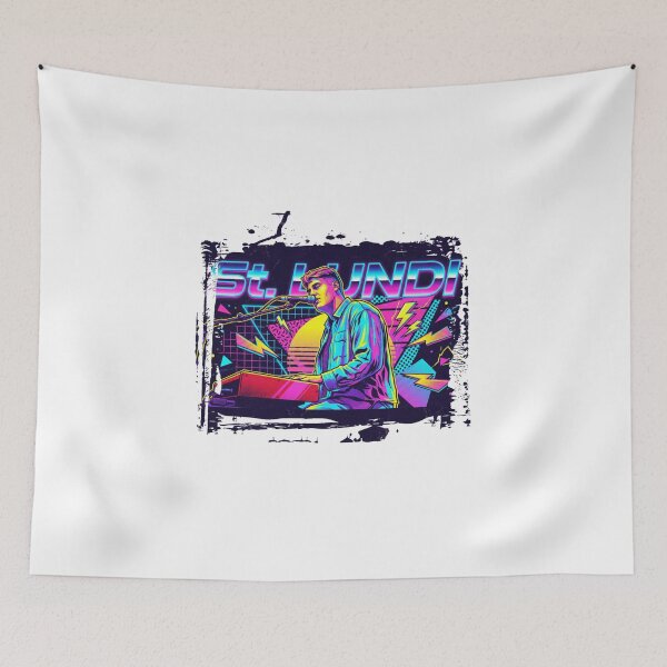 Item preview, St lundi music album cover art designed and sold by ARTeez⭐️⭐️⭐️⭐️⭐️.
