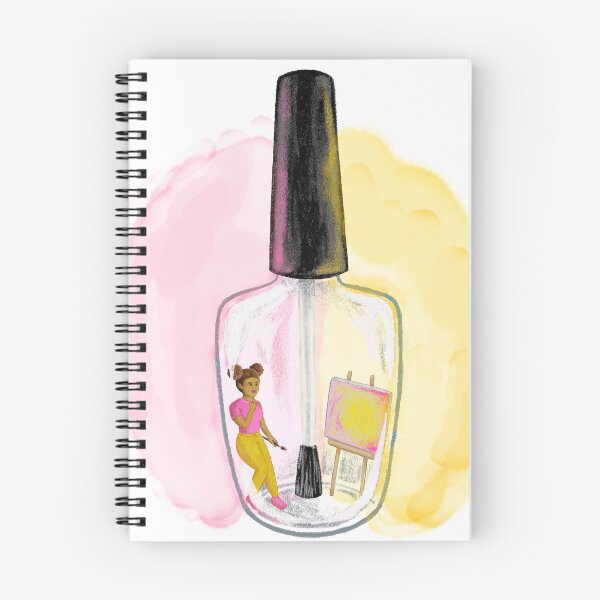 Item preview, Tiny Artist Living Inside a Nail Polish Bottle designed and sold by Clara Rennó.