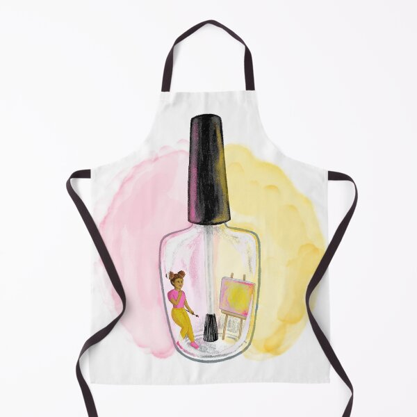 Item preview, Tiny Artist Living Inside a Nail Polish Bottle designed and sold by Clara Rennó.