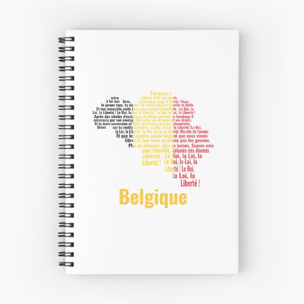 Item preview, Belgique (Anthem, Flag and Typographic Map) designed and sold by JR78.