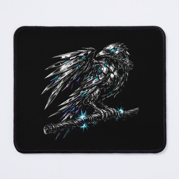 Item preview, Cyber Raven Mecha Gothic Crow Nevermore Logging In designed and sold by liamquynh34.