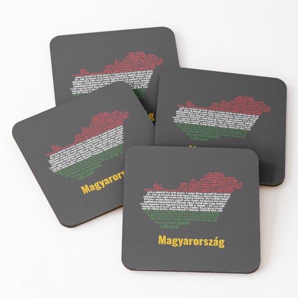 Item preview, Magyarország (Anthem, Flag and Typographic Map) designed and sold by JR78.