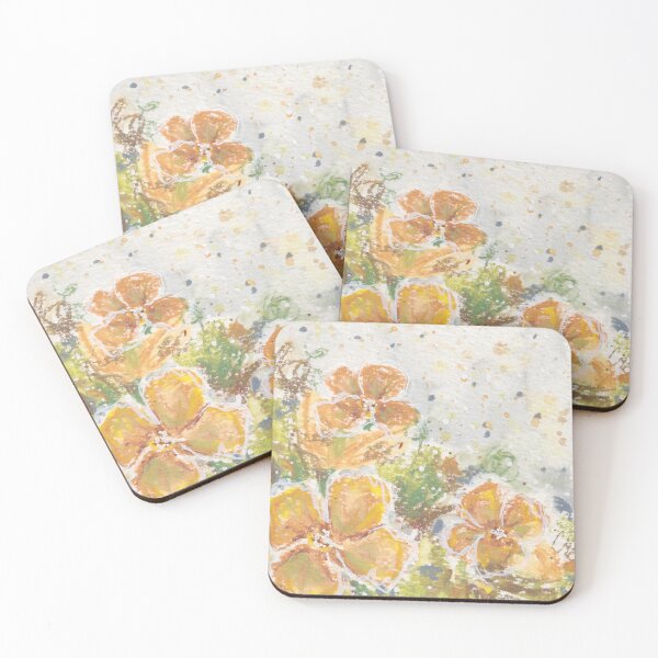 Item preview, Golden Wildflowers Botanical Art Print by Nicole Giger designed and sold by NicoleGiger.Studio.