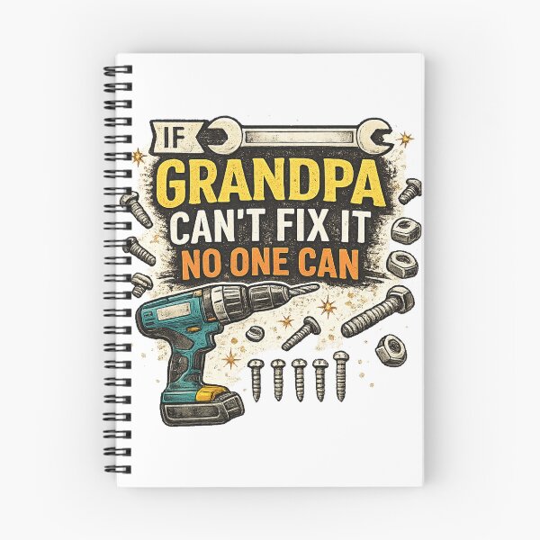 Item preview, If Grandpa Can't fix it No One Can father's day designed and sold by QuiteOrbit.