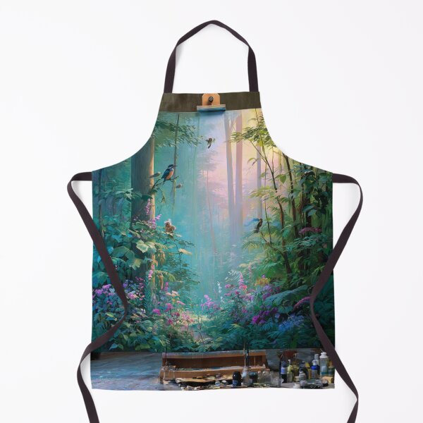Item preview, Painting forest designed and sold by bubblyrainbow.