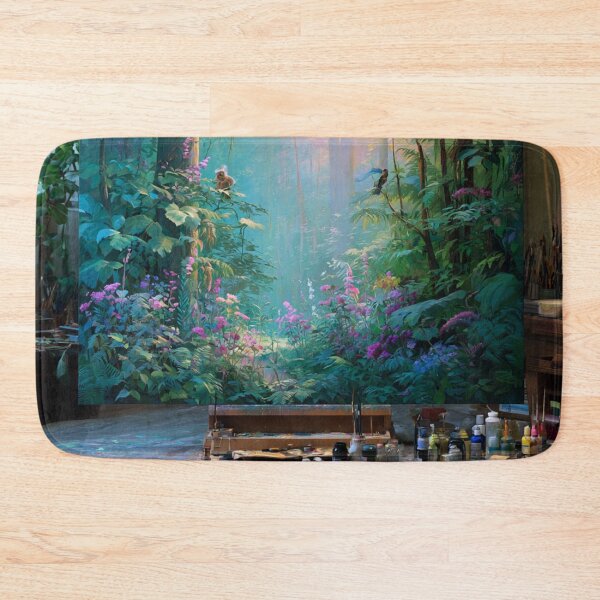 Item preview, Painting forest designed and sold by bubblyrainbow.