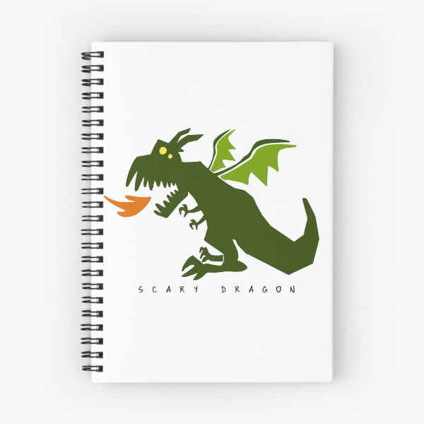 Item preview, A Scary Dragon, Crudely Drawn and Charming designed and sold by DMayArt.
