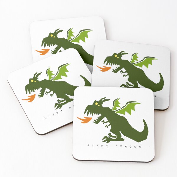 Item preview, A Scary Dragon, Crudely Drawn and Charming designed and sold by DMayArt.