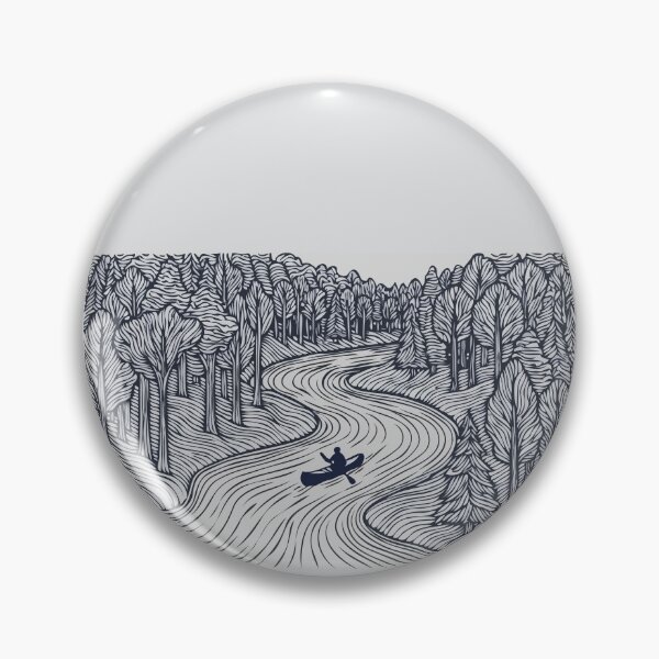 Item preview, Paddling Forest River designed and sold by Gkinoki.