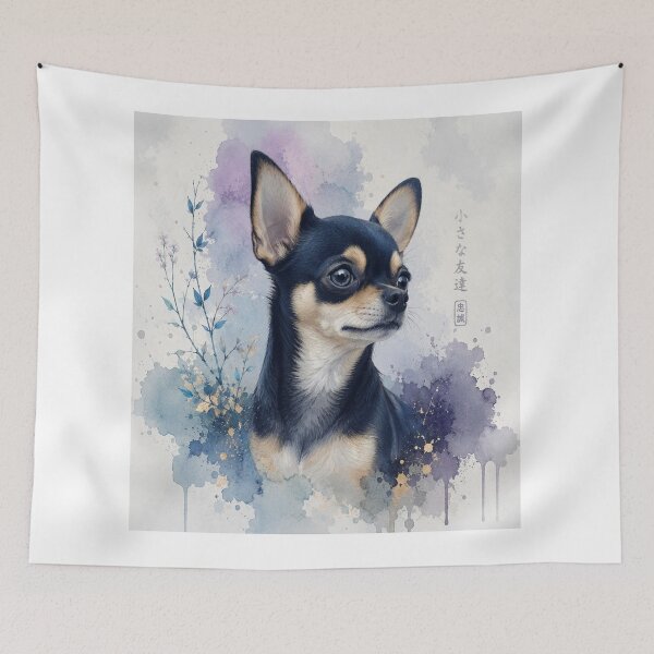 Item preview, Chihuahua Watercolor Wall Art | Modern Dog Print | Elegant Chihuahua Poster | Minimalist Pet Decor | Printable Dog Artwork designed and sold by TimberTail8.