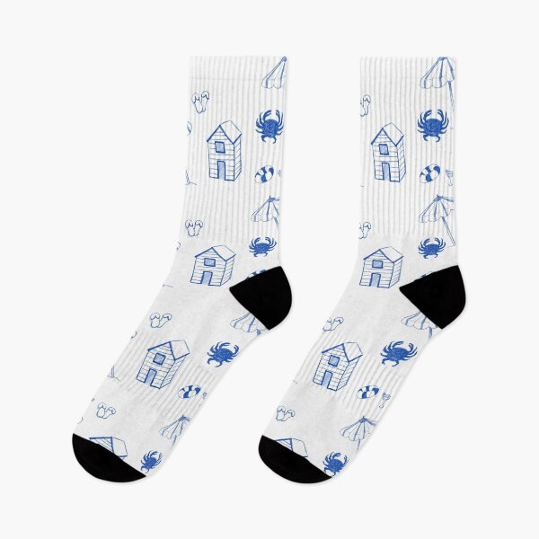 Item preview, Royal Blue Beach Doodle designed and sold by Clara Rennó.