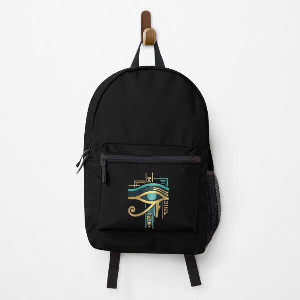 Item preview, Gold and Teal Egyptian Eye of Horus designed and sold by 3ala-Kefak.