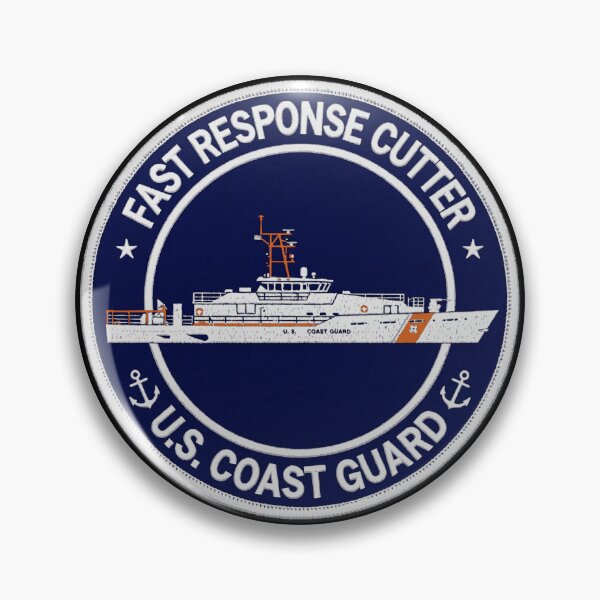Item preview, Fast Response Cutter Badge | Coast Guard Maritime Security Design designed and sold by Coasties.