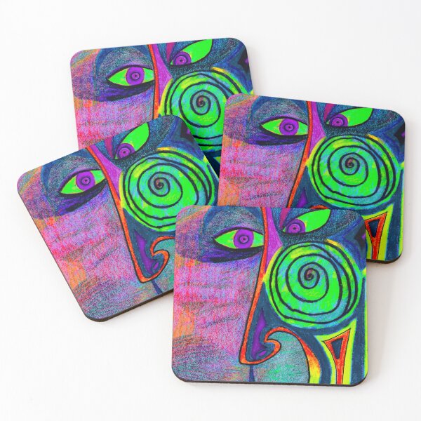Item preview, Abstract Face with Spiral designed and sold by Anthony Macaluso.