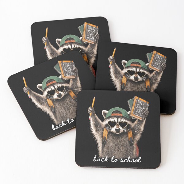 Item preview, Raccoon Back To School Cool designed and sold by DamianRoy88.