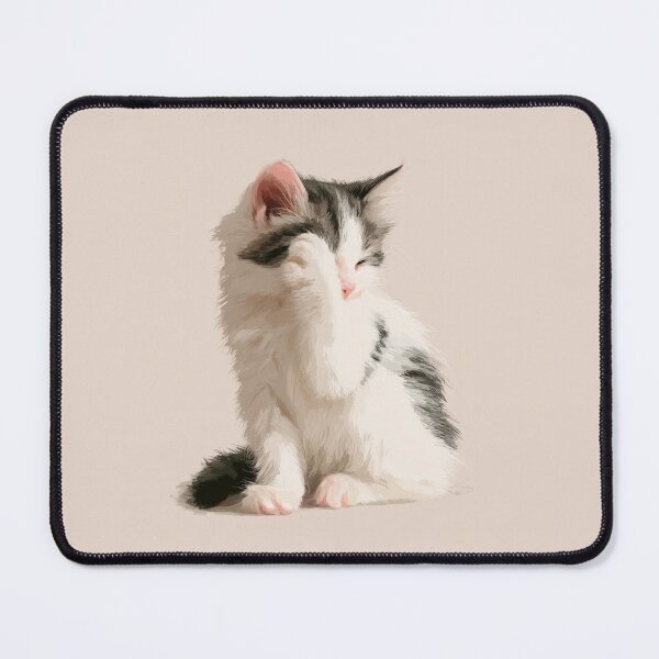 Item preview, Grooming Kitten designed and sold by bubblyrainbow.
