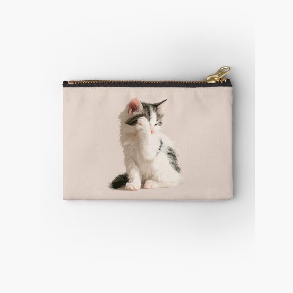 Item preview, Grooming Kitten designed and sold by bubblyrainbow.