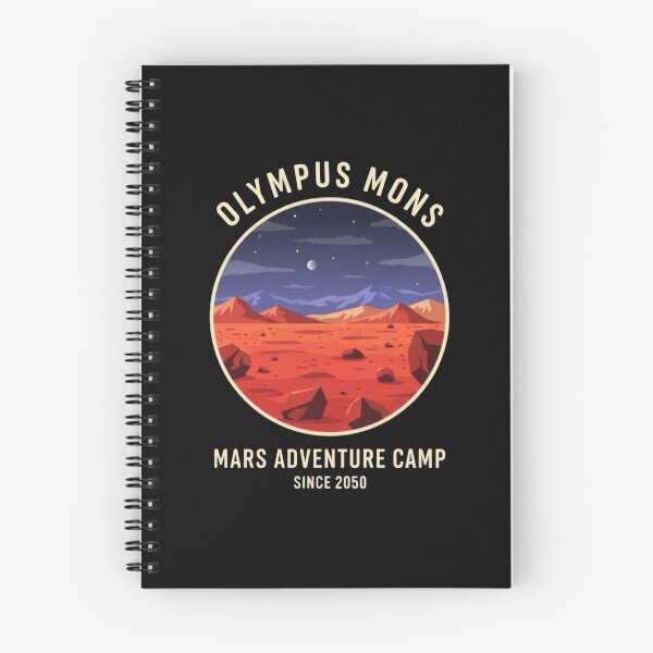 Item preview, Campamento de aventuras Olympus Mons Mars designed and sold by darcymerritt.