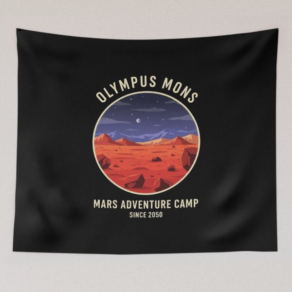 Item preview, Olympus Mons Mars Adventure Camp designed and sold by darcymerritt.