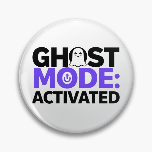Item preview, Ghost Mode Activated Funny Halloween designed and sold by Oddifys.