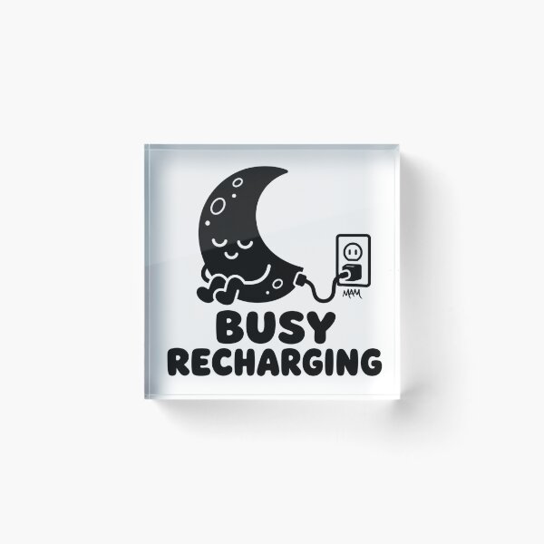 Item preview, Busy Recharging designed and sold by ArtbyMAM.