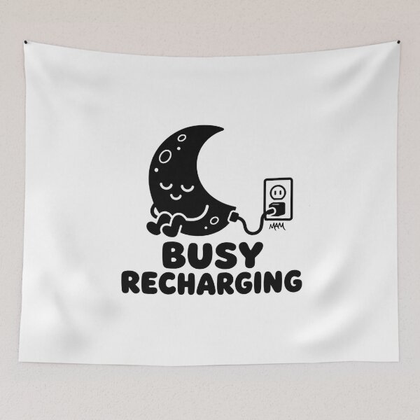 Item preview, Busy Recharging designed and sold by ArtbyMAM.