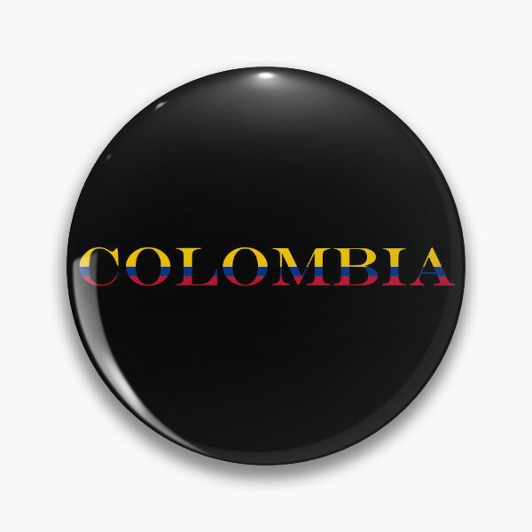Item preview, Colombia Country Name Typography Flag | Colombian Text Inside Flag Design designed and sold by NTGUILTY.