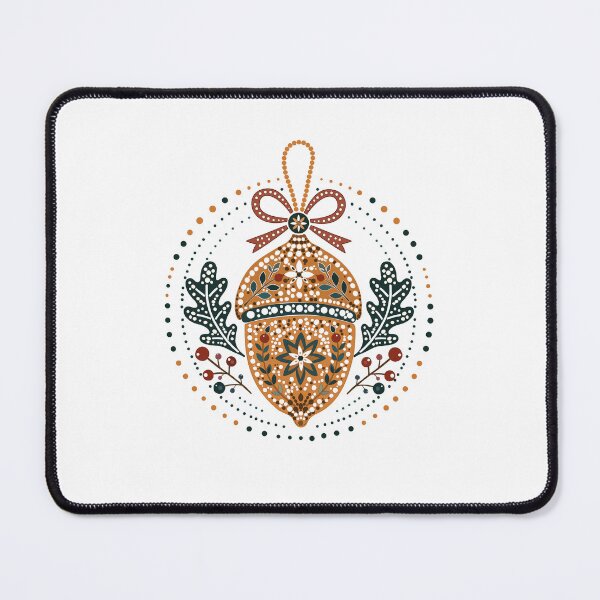 Item preview, Scandinavian Folk Art Acorn Christmas Ornament designed and sold by Lannanun.