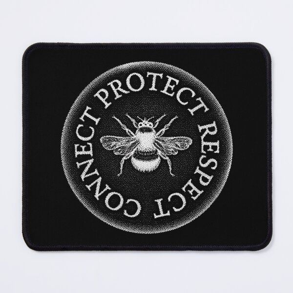 Item preview, Connect Protect Respect Bee Save The Bees designed and sold by ogpease.