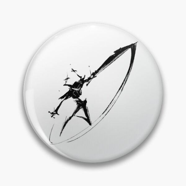 Item preview, Roaring Knight Ink Slash Deltarune Epic Sword Artwork designed and sold by GeekMix.