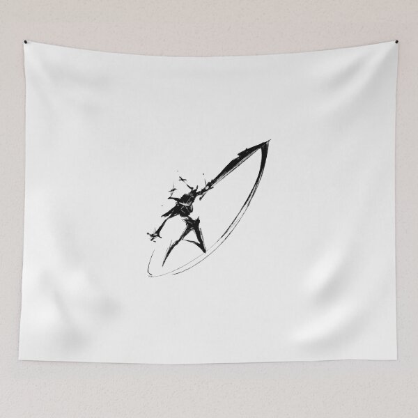 Item preview, Roaring Knight Ink Slash Deltarune Epic Sword Artwork designed and sold by GeekMix.