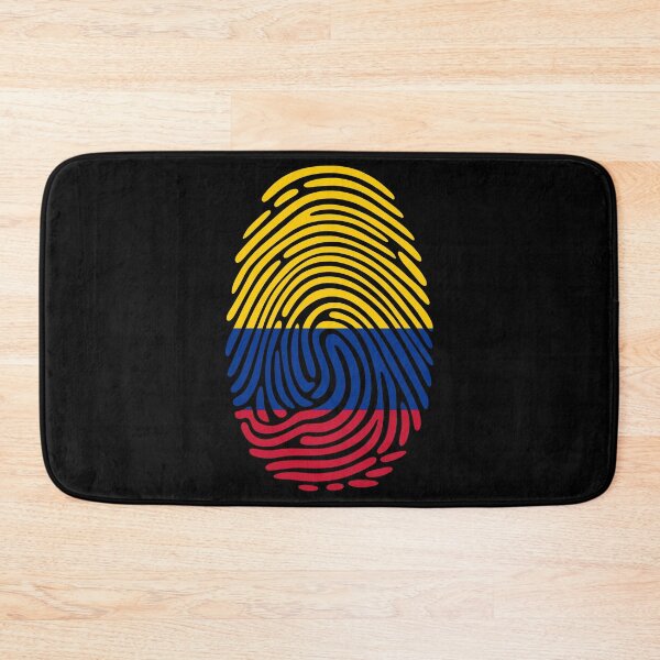 Item preview, Colombia Flag Fingerprint Identity | Colombian DNA Heritage Graphic designed and sold by NTGUILTY.