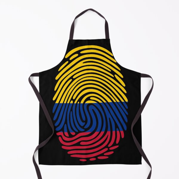 Item preview, Colombia Flag Fingerprint Identity | Colombian DNA Heritage Graphic designed and sold by NTGUILTY.