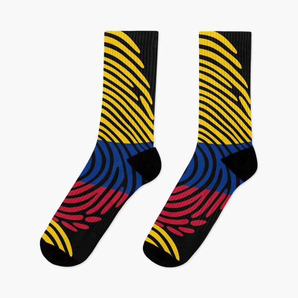 Item preview, Colombia Flag Fingerprint Identity | Colombian DNA Heritage Graphic designed and sold by NTGUILTY.