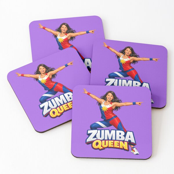 Item preview, Zumba Queen – Filipino Flag Dance Fitness  designed and sold by FlipFlopTeesCo.