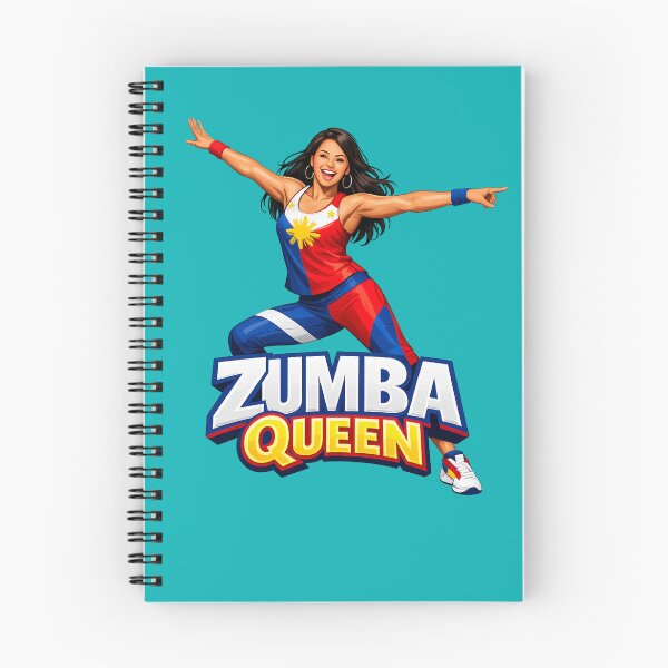 Item preview, Zumba Queen – Filipino Flag Dance Fitness  designed and sold by FlipFlopTeesCo.