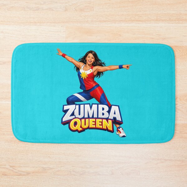 Item preview, Zumba Queen – Filipino Flag Dance Fitness  designed and sold by FlipFlopTeesCo.