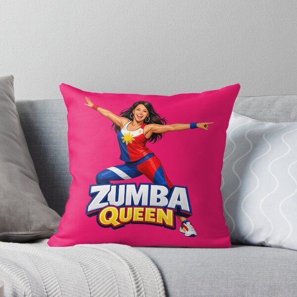 Item preview, Zumba Queen – Filipino Flag Dance Fitness  designed and sold by FlipFlopTeesCo.